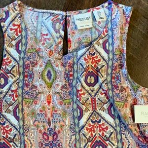 NWT Rachel Zoe dress 100% washable linen S pockets